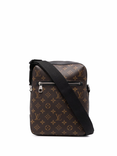 Pre-owned Louis Vuitton 2015 Monogram Macassar Torres Pm Shoulder Bag In  Brown