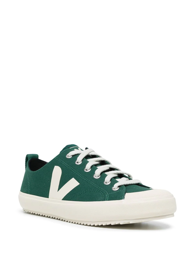 Shop Veja Nova Low-top Sneakers In Green