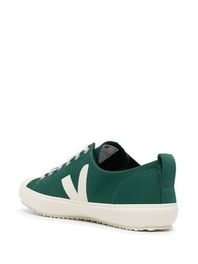 Shop Veja Nova Low-top Sneakers In Green
