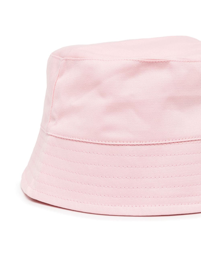 Shop Kenzo Logo-embroidered Hat In Pink