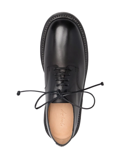 Shop Marsèll Lace-up Leather Shoes In Black