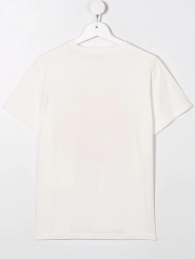 Stella Mccartney Star-print Short-sleeved T-shirt In White
