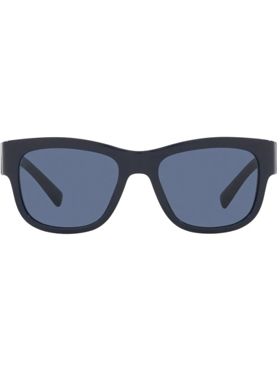 Shop Dolce & Gabbana Wayfarer-frame Sunglasses In Blue