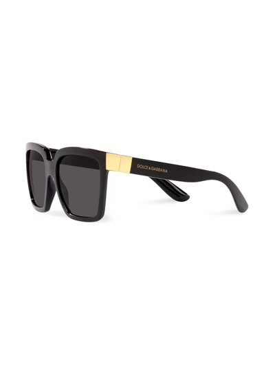 Dolce & Gabbana Square-frame Sunglasses In Black