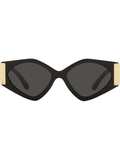 Shop Dolce & Gabbana Square-frame Sunglasses In Black