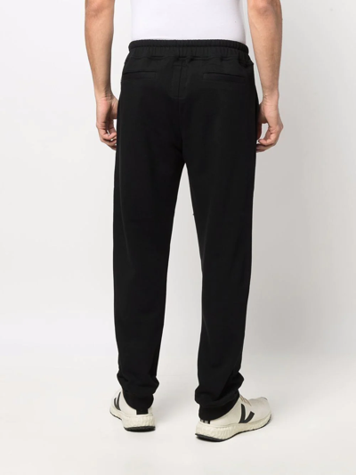 Shop Rick Owens X Champion Embroidered-logo Track Pants In Black