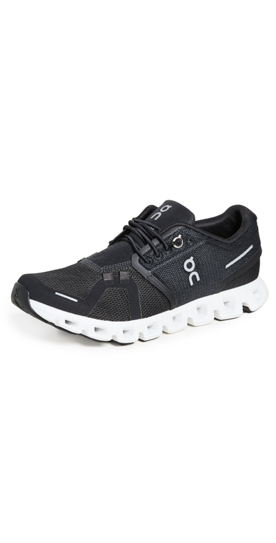 Shop On Cloud 5 Sneakers Black/white