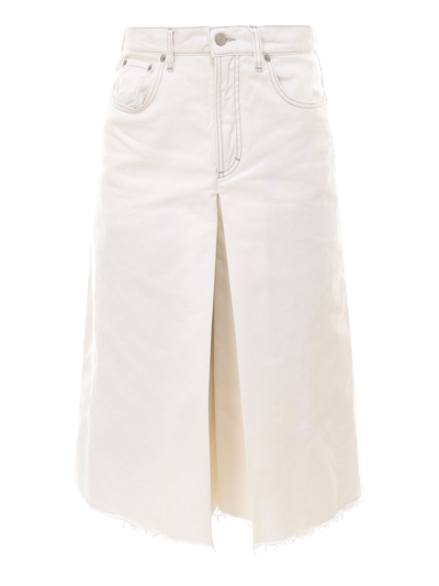 Shop Maison Margiela Cotton Trouser In White