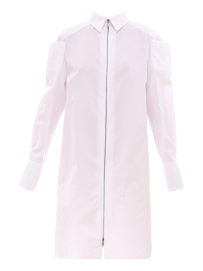 Shop Givenchy Cotton Dress In White