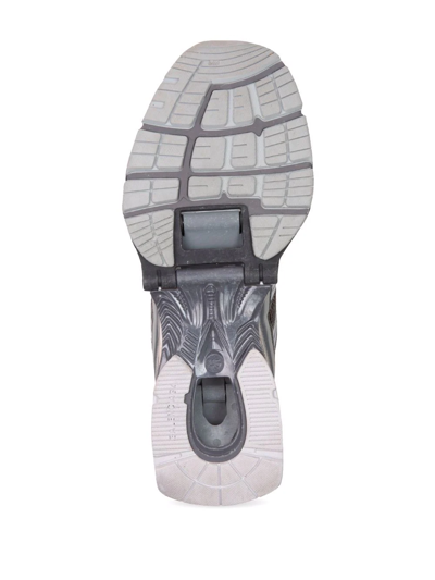 Shop Balenciaga X-pander Panelled Sneakers In Grey