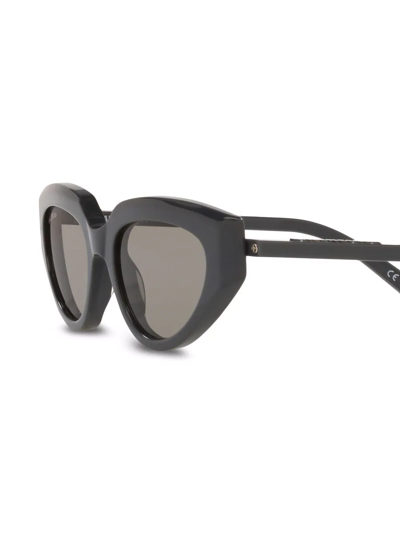 Shop Balenciaga Cat-eye Frame Sunglasses In Black