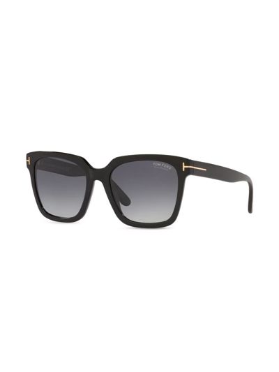 Tom Ford Oversized-frame Sunglasses In Black