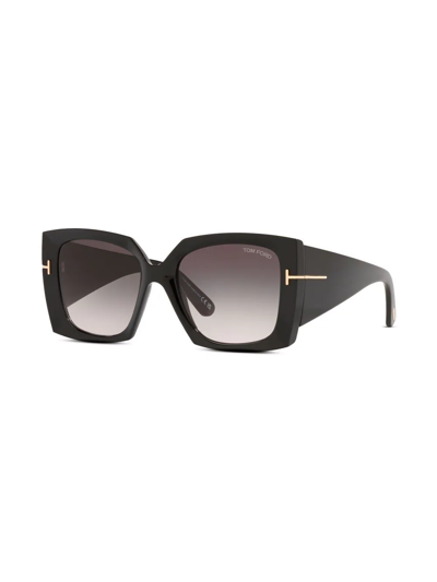 Tom Ford Square-frame Sunglasses In Black