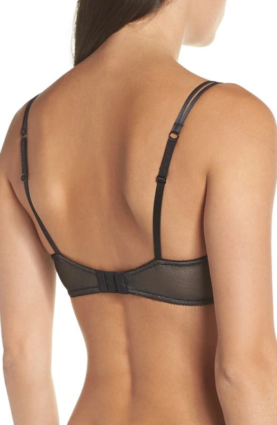 B.tempt'd By Wacoal Ciao Bella Lace Underwire Balconette Bra In Night