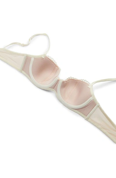 Shop B.tempt'd By Wacoal Ciao Bella Underwire Balconette Bra In Ivory