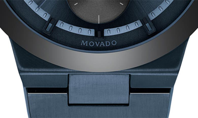 Shop Movado Bold Fusion Chronograph Watch, 44.5mm In Blue