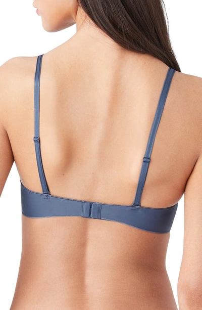 B.tempt'd By Wacoal B.wow'd Convertible Push-up Bra In Vintage Indigo