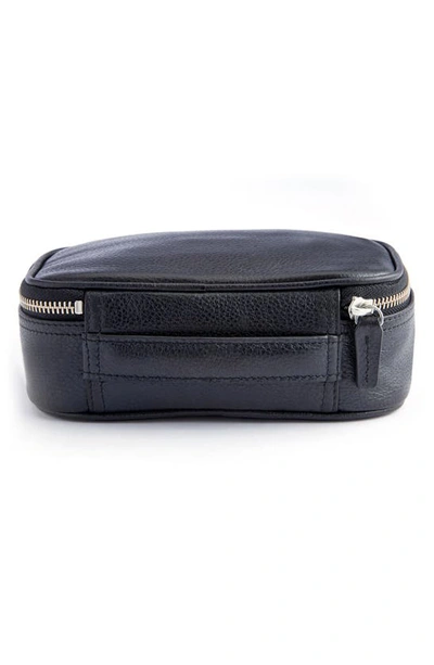 Shop Royce New York Leather Tech Accessory Case In Black