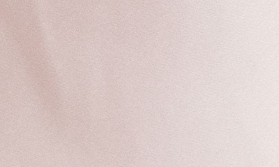 Amsale Pryce Off-the-shoulder Column Dress In Rose Quartz