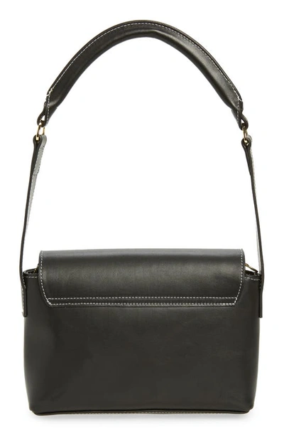 Shop Vavvoune Claret Leather Bag In Black