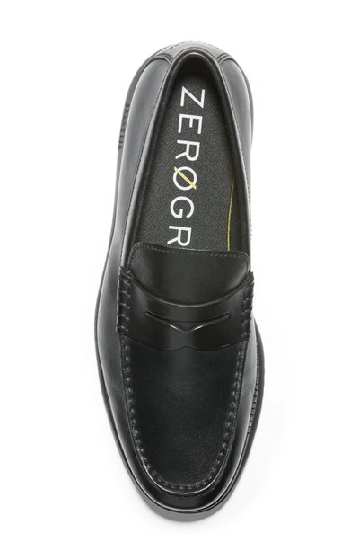 Shop Cole Haan 2.zerogrand Penny Loafer In Black/black