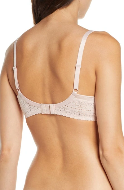 B.tempt'd By Wacoal Future Foundation Contour Bra With Lace In Rose Smoke