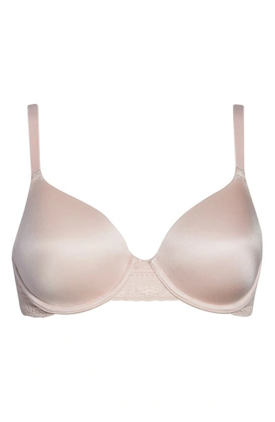 B.tempt'd By Wacoal Future Foundation Contour Bra With Lace In Rose Smoke