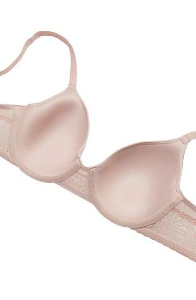 B.tempt'd By Wacoal Future Foundation Contour Bra With Lace In Rose Smoke