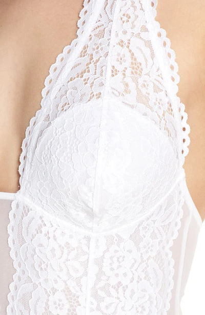 Shop B.tempt'd By Wacoal Ciao Bella Lace Bodysuit In White