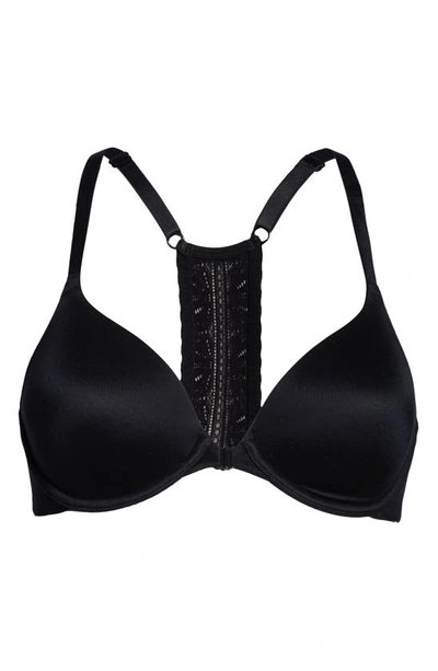 Shop B.tempt'd By Wacoal Future Foundations Front Close Racerback Bra In Night