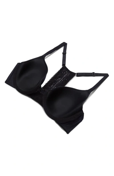 B.tempt'd By Wacoal Future Foundations Front Close Racerback Bra In Night