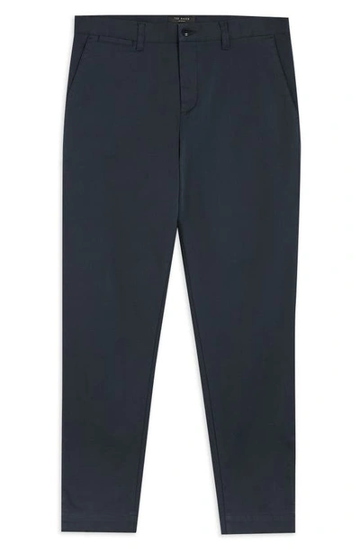 Shop Ted Baker Genbee Camburn Relaxed Fit Chinos In Navy
