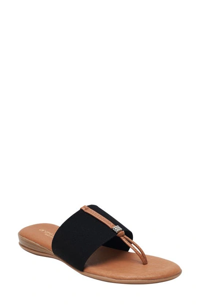 Shop Andre Assous Nice Featherweights™ Slide Sandal In Black
