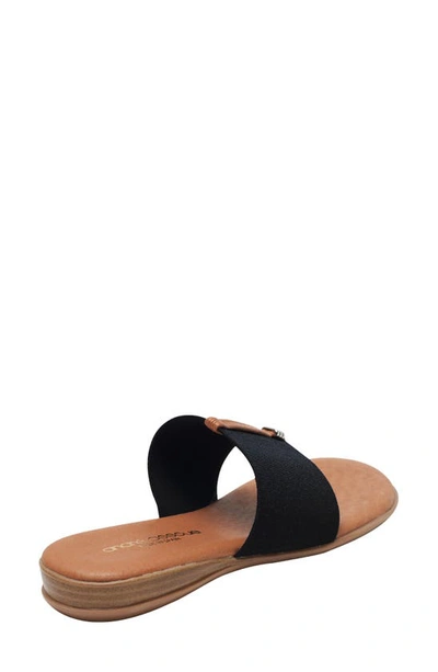 Shop Andre Assous Nice Featherweights™ Slide Sandal In Black