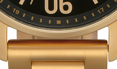 Shop Nixon Patrol Bracelet Watch, 44mm In Gold/ Black