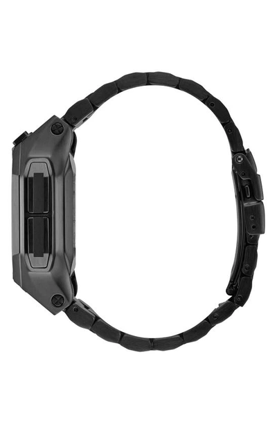 Shop Nixon Regulus Digital Bracelet Watch, 46mm In Black