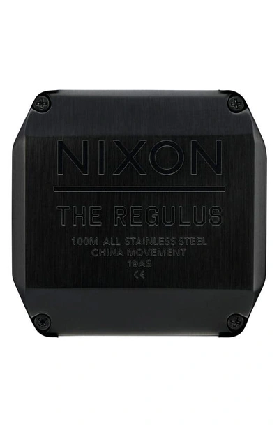 Shop Nixon Regulus Digital Bracelet Watch, 46mm In Black