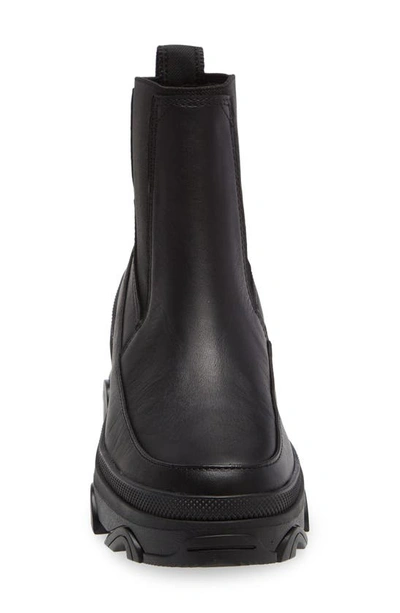 Shop Sorel Brex™ Waterproof Chelsea Boot In Black Black