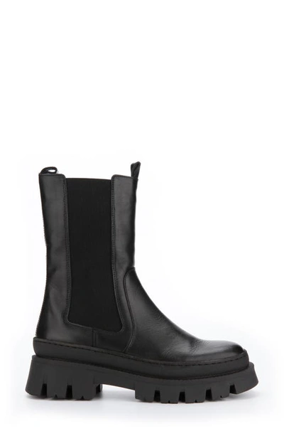 Shop Kenneth Cole New York Maple Chelsea Boot In Black