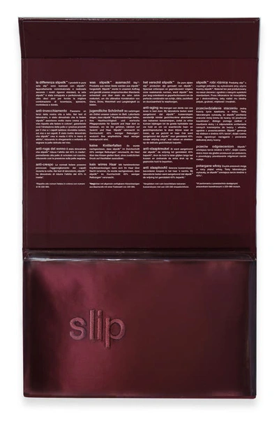 Slip Plum Pure Silk Pillowcase