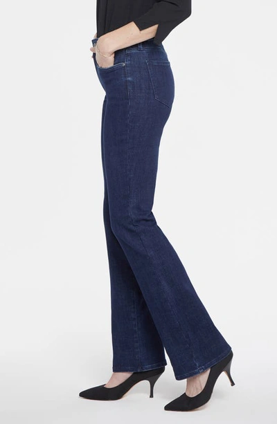 Shop Nydj The Highline Slim Flare Leg Jeans In Genesis