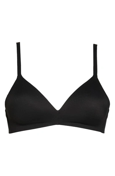 Shop Wacoal How Perfect Wire Free T-shirt Bra In Black