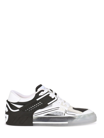 Shop Dolce & Gabbana Custom 2.zero Sneakers In Black