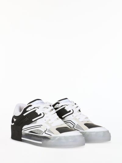 Dolce & Gabbana Custom 2.zero Sneakers In Black
