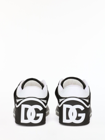 Dolce & Gabbana Custom 2.zero Sneakers In Black