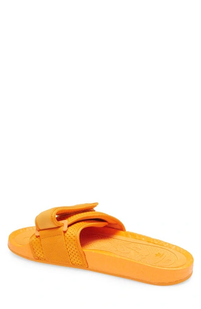 Shop Adidas Originals Y-3 Adidas X Pharrell Williams Boost Sport Slide Sandal In Bright Orange