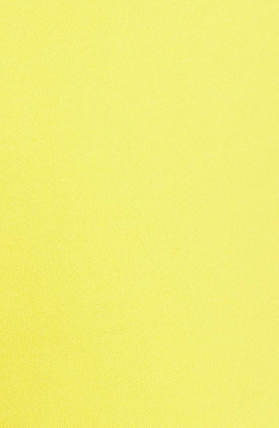 Shop Pangaia 365 Pprmint™ Unisex Organic Cotton Sweat Shorts In Saffron Yellow