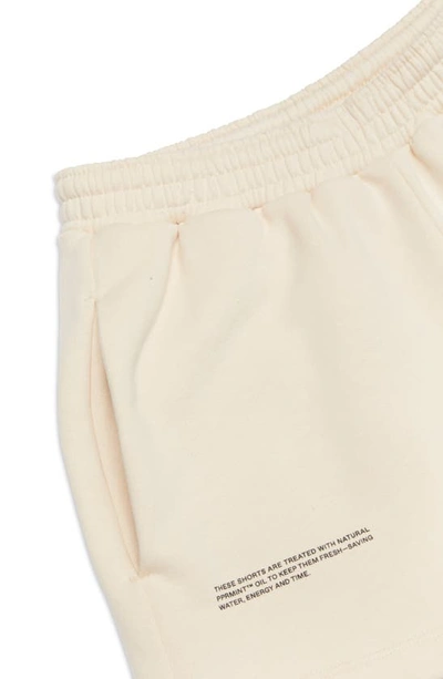 Shop Pangaia 365 Pprmint™ Unisex Organic Cotton Sweat Shorts In Sand