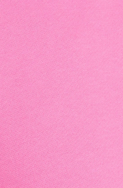 Shop Pangaia 365 Pprmint™ Unisex Organic Cotton Sweat Shorts In Flamingo Pink