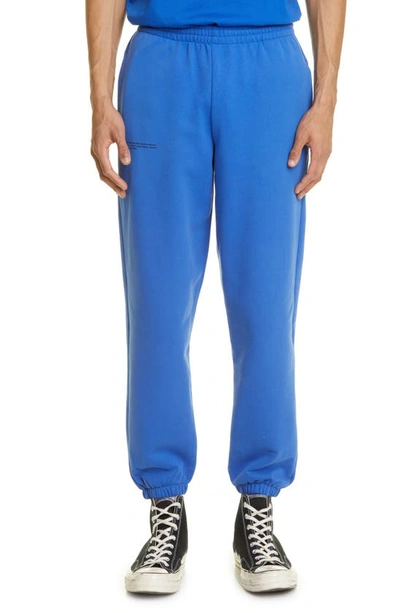 Shop Pangaia 365 Pprmint™ Unisex Organic Cotton Sweatpants In Blue